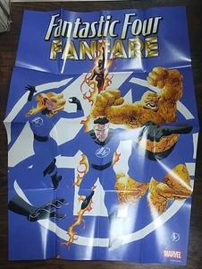 Fantastic Four Fanfare 24" x 36" Promo Poster - Matteo Scalera art - Marvel 2025 - Picture 1 of 3