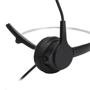 USB Headset With Mic Noise Reduction Control For Business UC Skype Lync FY - Zdjęcie 1 z 24