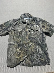 Camouflage Magellan Fishing Gear Relaxed Fit Gr. Large geknöpftes belüftetes Hemd - Bild 1 von 4