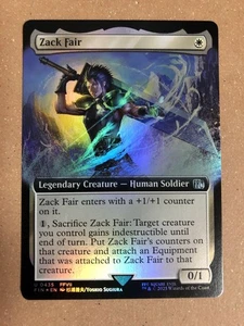 Zack Fair Extended Art Foil Englische Version Final Fantasy - Bild 1 von 5