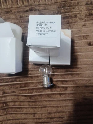 Projektionslampe 39-01-58 OQ58Z 显微镜灯泡 6V30W P47D Wotan 70313 — 第 1/3 张图片