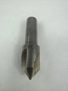 Broca avellanadora de 3 flautas de acero de alta velocidad de 82 grados de 1/2" vástago de 3/8" - Imagen 1 de 12