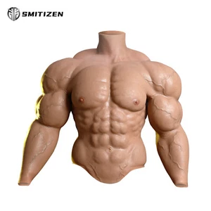 SMITIZEN Mr. Olympi Silicone Simulation Muscle suit with arms fake belly cosplay - Picture 1 of 17