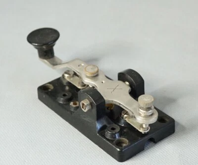 WWII Rare German Military Army Luftwaffe Morse Telegraph Key Bakelite - Image 1 of 4