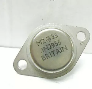 2N2955 TEXAS INSTRUMENTS TRANSISTOR, 40 VOLT / 100 MILLAMPS / 150 MILLIWATT NOS - Foto 1 di 5