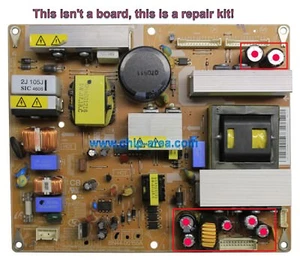 Repair Kit Capacitors For TV LCD Samsung LE26S81BX For Power Supply BN44-00155A - Bild 1 von 1