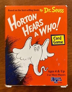 Horton Hears a Who! Card Game - Ages 4 & up - Based on the Dr. Seuss book