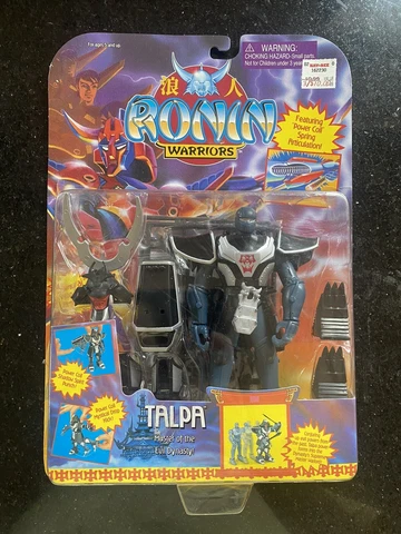 Playmates Ronin Warriors TALPA Action Figure vintage NOS New Sealed In Box 8811 Cover