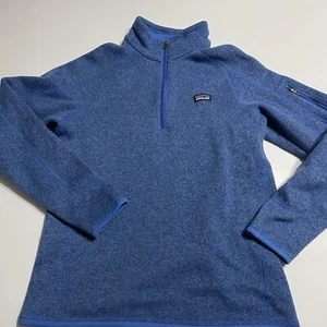 Patagonia Better Sweater 1/4 Zip Fleece Pullover Youth Girls Sz XXL 16-18 - Picture 1 of 11