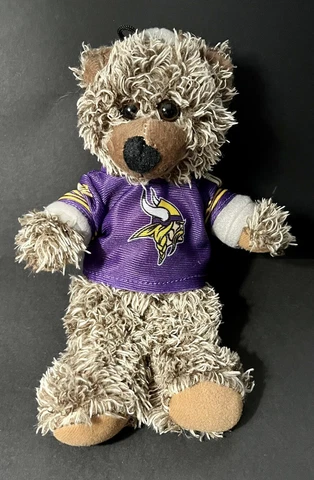 Minnesota Vikings 9” Plush Bear Good Stuff NFL Stuffed Animal SKOL!  Smoke Free Cover