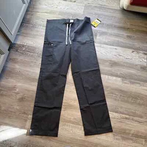 Pantalones Médicos WonderWink Carga con Cordón 500a Unisex Pequeños Gris Estaño Nuevos sin Etiquetas - Imagen 1 de 1
