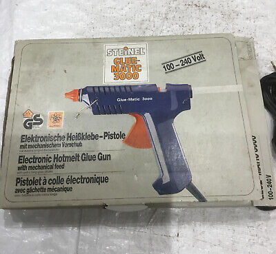 Steinel Gluematic 3000 100-240v Electronic Hotmelt Glue Gun New Old Stock • 11.81€