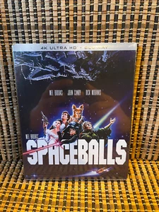 Spaceballs 4K (2-Disc UHD/Blu-ray,2021)+Slipcover.Mel Brooks/Rick Moranis/Comedy - Picture 1 of 2