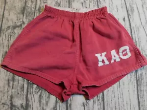 VTG GYM SHORTS 70's 80's KAO KAPPA ALPHA THETA SORORITY FRATERNITY WOMENS XS S - Picture 1 of 7