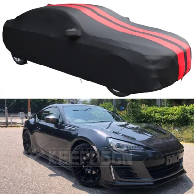Satin Stretch Indoor Car Cover Scratch Dustproof Resist For Subaru BRZ Coupe - Image 1 of 4