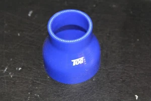 TOG 3-3.75 inch 76-95mm SILICONE HOSE STRAIGHT REDUCER JOINT blue 102mm LONG - Picture 1 of 1