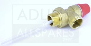 VÁLVULA DE ALIVIO DE TEMPERATURA Y PRESIÓN 10 BAR 90*c 3/4" X 22mm SALIDA DEJAR - Imagen 1 de 4