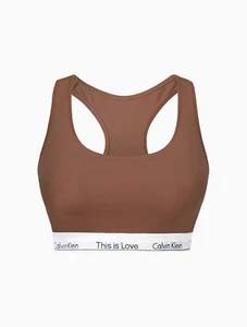 Calvin Klein Women's Pride Plus Cotton This Is Love Unlined Bralette, Aztec, 3X - Picture 1 of 1