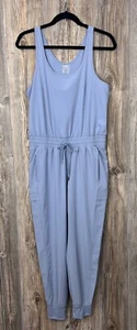 Calia by Carrie Underwood Cargo Pocket Blue Jumpsuit Racerback Jogger Size S - Picture 1 of 14