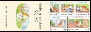 NEW ZEALAND - 1991 THINKING OF YOU BOOKLET - Sc#SB 58 - CTO - NZ 49 - Picture 1 of 1