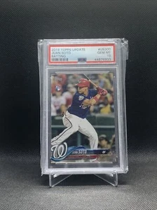 2018 Topps Update Juan Soto Batting #US300 PSA 10 San Diego Padres Rookie RC - Picture 1 of 3