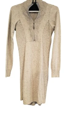 Vestido Sudadera Athleta Tear Away B4 U Play 1/2 Cremallera Ajustada Gris Jaspeado Deportivo Foto 1 de 4