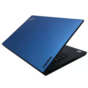 BLUE LENOVO T480 FAST LAPTOP CORE i5 16GB RAM 512GB SSD WINDOWS 10/11 14" HD - Picture 1 of 7