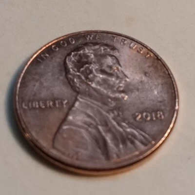 2018 Lincoln Penny Broken Die? Error Coin - Image 1 of 4