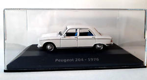 PEUGEOT 204 -1976 Unforgettable Cars (Indimenticabili) Scala 143 #ABADD154A