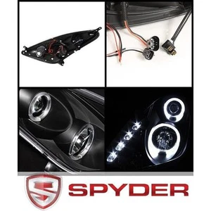Celica T23 1.800 Feux Phares Avant Angel Eyes LED Projecteurs 00-05 Noirs - Bild 1 von 1