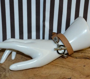 HENRI BENDEL SIGNATURE MONOGRAM WRAP BRACELET - Picture 1 of 5