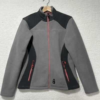 Cabelas Gerbing Wind Shear Heated Fleece Gray Sweater Women’s Size S/P - Image 1 of 4