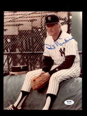 Phil Niekro PSA DNA Cert Signed  8x10 Photo Autograph Yankees - Image 1 of 3