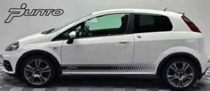 Fits Fiat Punto Side Stripes Graphics Decals Both Sides Any Year Evo - Bild 1 von 4