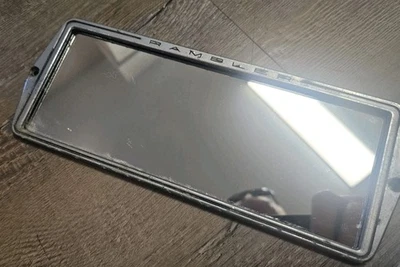 AMC RAMBLER CLASSIC SUNVISOR ТУАЛЕТНОЕ ЗЕРКАЛО И РАМА 1950-х 1960-х 1970-х OEM - Изображение 1 из 4