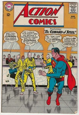 Action Comics 322 Silver Age DC Superman Comic Book 1965 VG/Fine - Image 1 of 2
