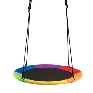 Adjustable Flying Saucer Tree Swing with Multiple Functions for Kids - Bild 1 von 11