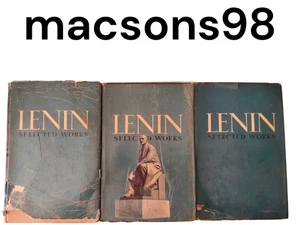 Lenin Selected Works by V. I. Lenin 3vols Progress Publishers Moscow 1963 - Picture 1 of 24