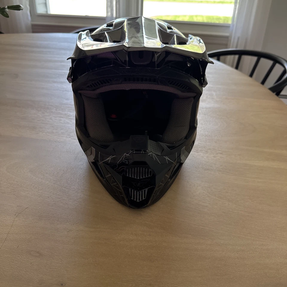 Casco de moto de cross Fly Racing juvenil grande  Foto 1 de 4