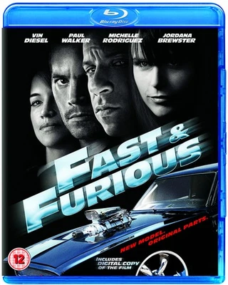 Fast & Furious (Blu-ray) Paul Walker Vin Diesel Michelle Rodriguez (US IMPORT) - Image 1 of 2