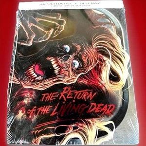 NEW! The Return of the Living Dead 4K UHD + Blu-ray Limited Edition Steelbook - Picture 1 of 4