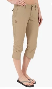 Fjallraven Abisko Capri Trouser Stretch Cargo Hiking Casual (US 32-33) EU 42 - Picture 1 of 12