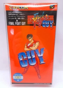 Near Mint Capcom Lot Street Fighter Zero 2 & Final Fight Guy Super Famicom SFC - Picture 1 of 4
