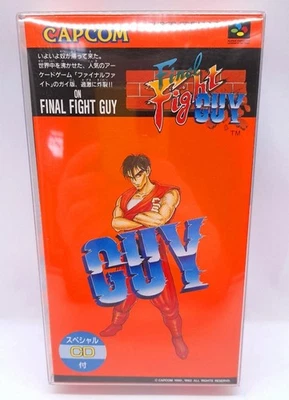 Near Mint Capcom Lot Street Fighter Zero 2 & Final Fight Guy Super Famicom SFC - Image 1 of 4