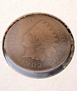 1903 Indian Head penny - Picture 1 of 2