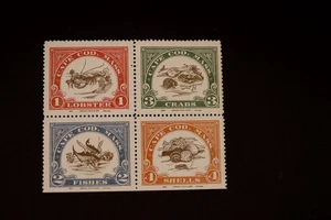 1975 HEALY CAPE COD. MASS STAMPS #1-4 BLOCK OF 4 MNH - Picture 1 of 2