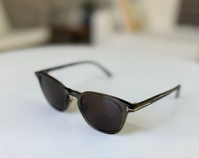 Tom Ford FT0876-D Sunglasses Dark Gray Frame / Brown Lense - James Bond’s brand! - Image 1 of 4
