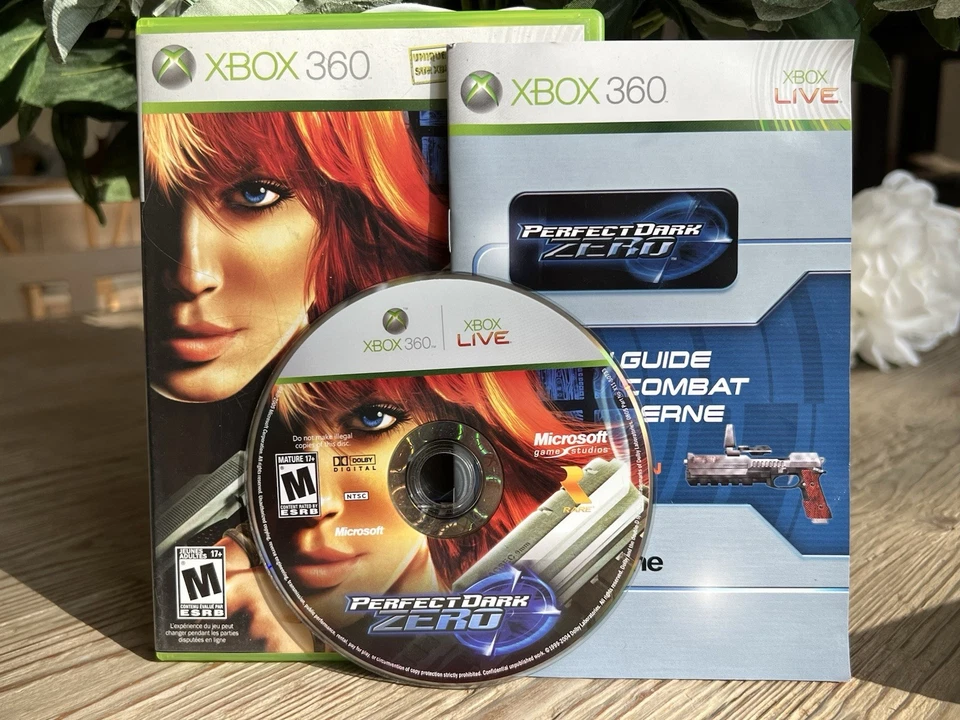 Perfect Dark Zero - Microsoft Xbox 360 - CIB complete In Box - Image 1 of 4