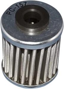 PC RACING STAINLESS OIL FILTER - KTM REAR / HUSABERG / POLARIS OUTLAW PC157 - Picture 1 of 3