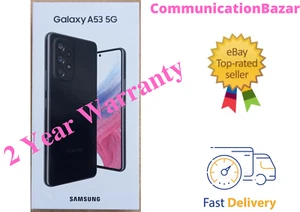 New Samsung Galaxy A53 5G 128GB / 6GB LTE Unlocked Android Smartphone 2022 Model - Picture 1 of 4